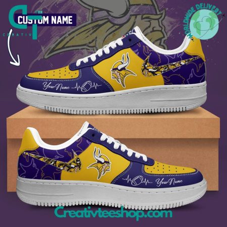 Minnesota Vikings Air Low-Top Sneakers Shoes For Men And Women