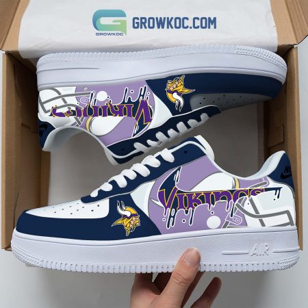 Minnesota Vikings Air Low-Top Sneakers Shoes For Men And Women