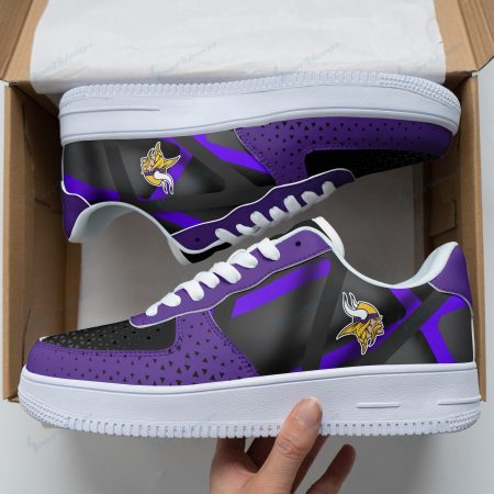 Minnesota Vikings NFL Air Low-Top Sneakers Shoes For Men And Women
