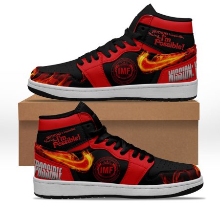 Mission Possible AJ1 High Sneakers Shoes For Men And Women