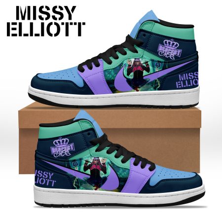 Missy Elliott AJ1 High Sneakers Shoes For Men And Women