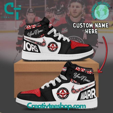 Moose Jaw Warriors  AJ1 High Sneakers Shoes For Men And Women