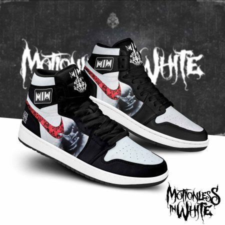 Motionless in White AJ1 High Sneakers Shoes For Men And Women