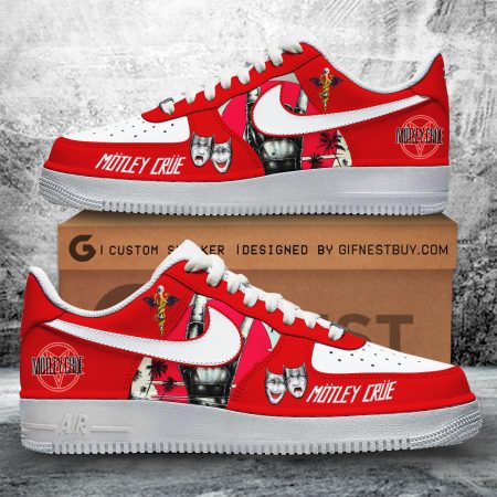 Motley Crue Air Low-Top Sneakers Shoes For Men And Women