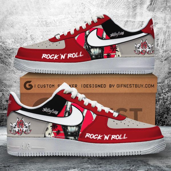Motley Crue Air Low-Top Sneakers Shoes For Men And Women