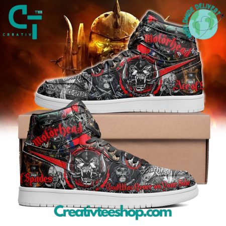 Motorhead  AJ1 High Sneakers Shoes For Men And Women