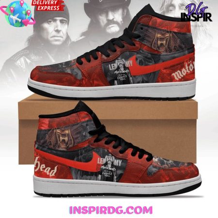 Motörhead Lemmy Rock and Roll AJ1 High Sneakers Shoes For Men And Women