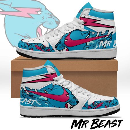 Mr Beast AJ1 High Sneakers Shoes For Men And Women