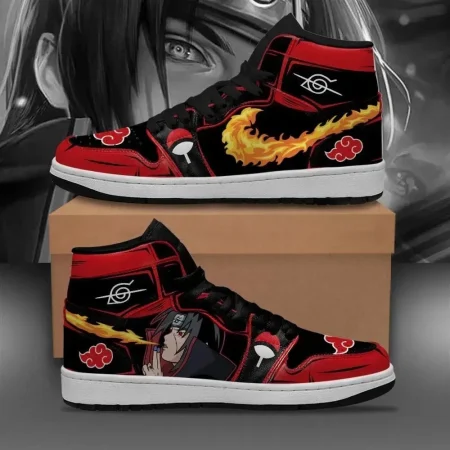 Naruto AJ1 High Sneakers Shoes For Men And Women