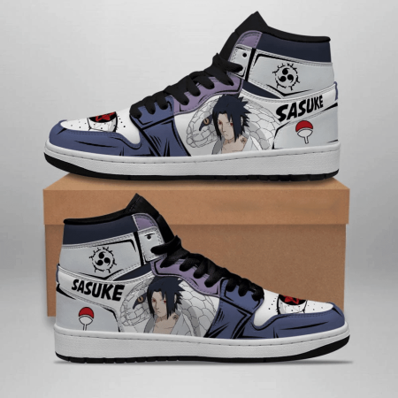Naruto AJ1 High Sneakers Shoes For Men And Women