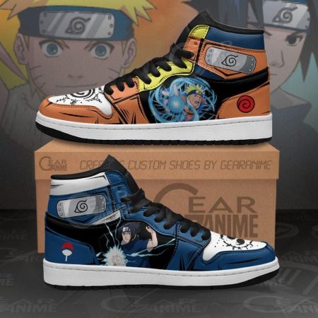 Naruto AJ1 High Sneakers Shoes For Men And Women