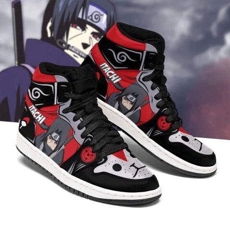 Naruto AJ1 High Sneakers Shoes For Men And Women