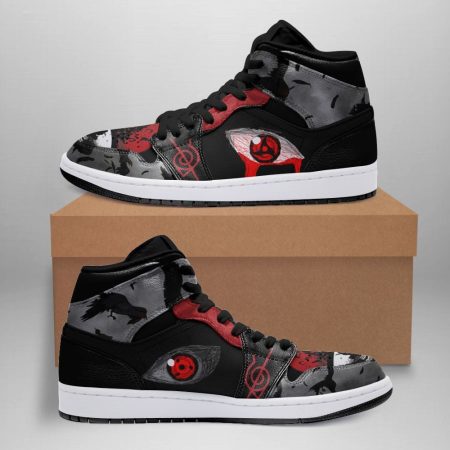 Naruto AJ1 High Sneakers Shoes For Men And Women