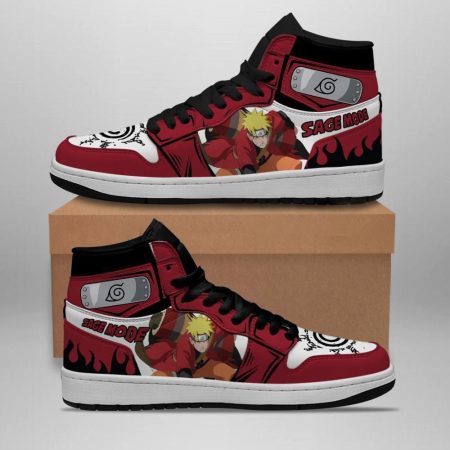 Naruto AJ1 High Sneakers Shoes For Men And Women