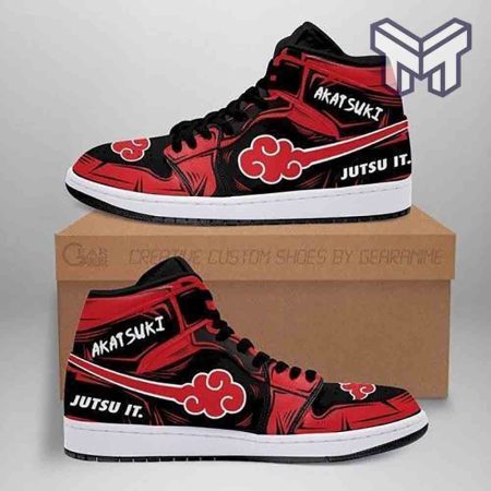 Naruto AJ1 High Sneakers Shoes For Men And Women