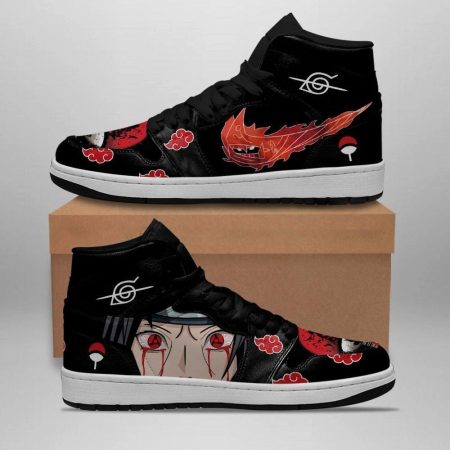 Naruto AJ1 High Sneakers Shoes For Men And Women