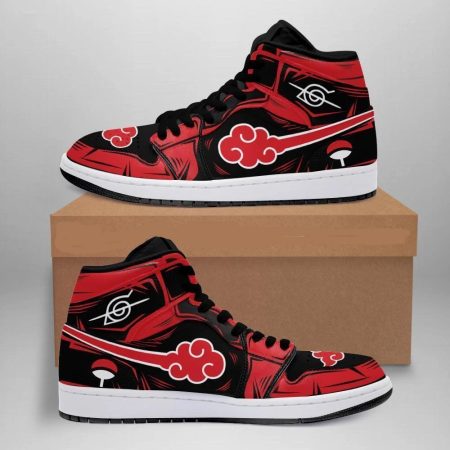 Naruto AJ1 High Sneakers Shoes For Men And Women