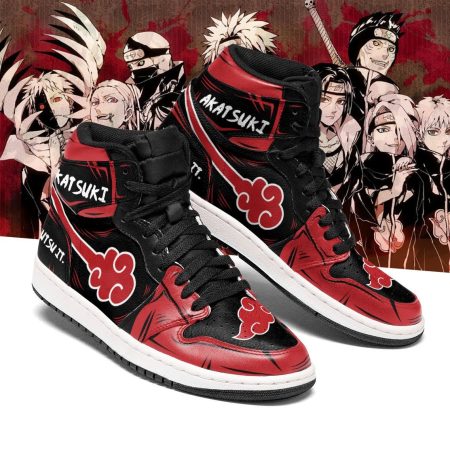 Naruto AJ1 High Sneakers Shoes For Men And Women