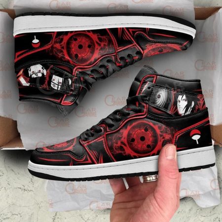 Naruto AJ1 High Sneakers Shoes For Men And Women