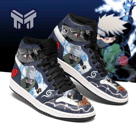 Naruto AJ1 High Sneakers Shoes For Men And Women
