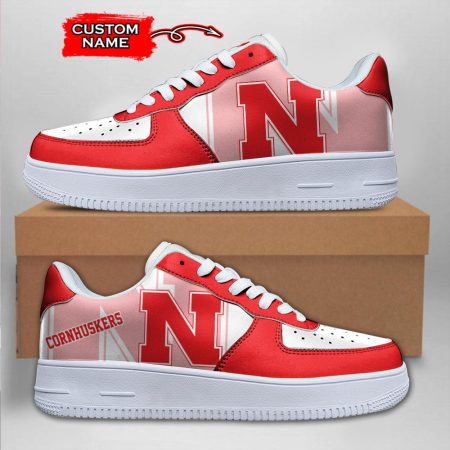 Nebraska Cornhuskers NCAA Air Low-Top Sneakers Shoes For Men And Women