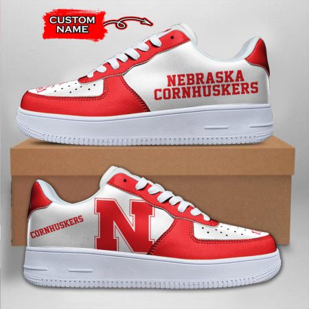 Nebraska Cornhuskers NCAA Air Low-Top Sneakers Shoes For Men And Women