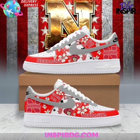 Nebraska Huskers Air Low-Top Sneakers Shoes For Men And Women