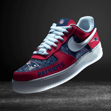New England Patriots Air Low-Top Sneakers Shoes For Men And Women