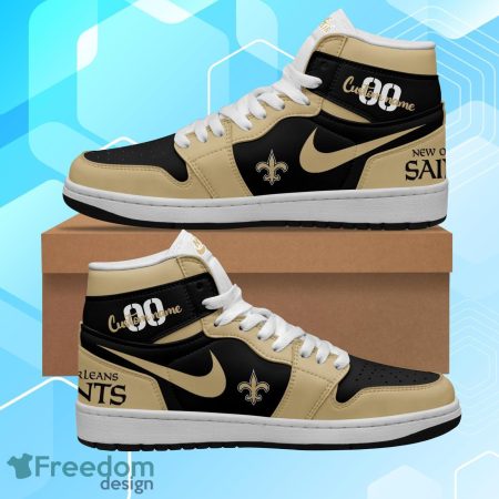 New Orleans Saints AJ1 High Sneakers Shoes For Men And Women