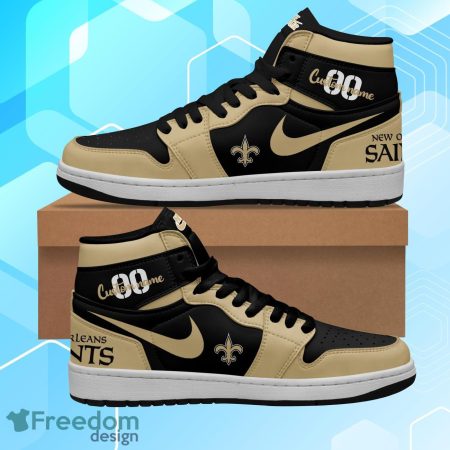 New Orleans Saints AJ1 High Sneakers Shoes For Men And Women