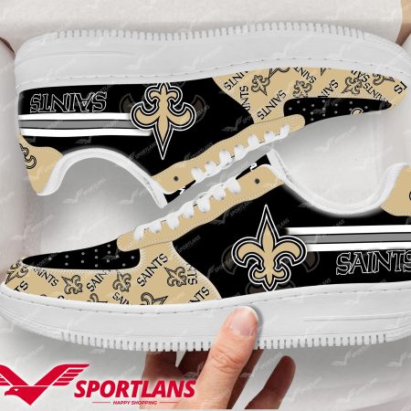 New Orleans Saints NFL Air Low-Top Sneakers Shoes For Men And Women