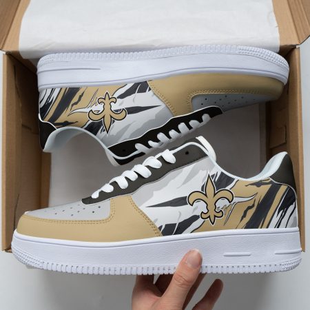 New Orleans Saints NFL Air Low-Top Sneakers Shoes For Men And Women