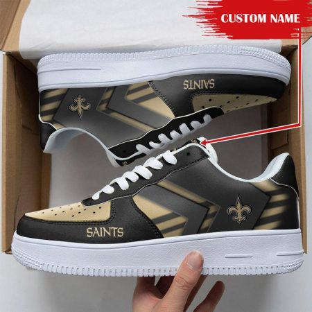 New Orleans Saints NFL Air Low-Top Sneakers Shoes For Men And Women