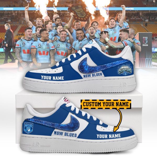 New South Wales Blues Air Low-Top Sneakers Shoes For Men And Women