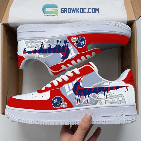 New York Giants Air Low-Top Sneakers Shoes For Men And Women