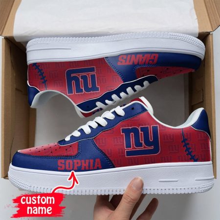 New York Giants NFL Air Low-Top Sneakers Shoes For Men And Women