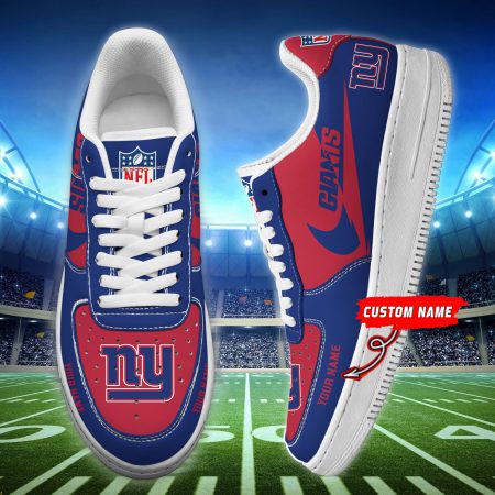 New York Giants NFL Air Low-Top Sneakers Shoes For Men And Women