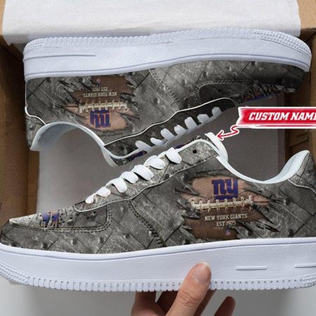 New York Giants NFL Air Low-Top Sneakers Shoes For Men And Women