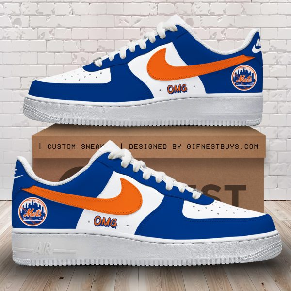 New York Mets Air Low-Top Sneakers Shoes For Men And Women