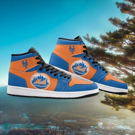 New York Mets AJ1 High Sneakers Shoes For Men And Women