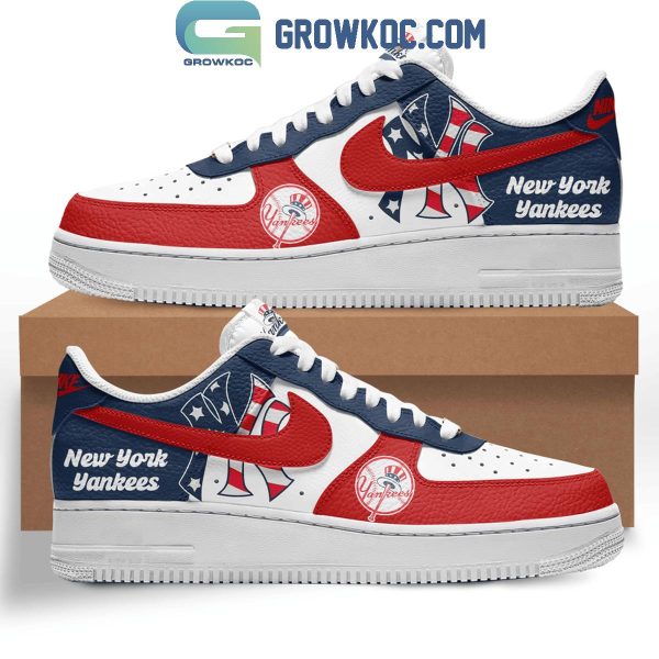 New York Yankees Air Low-Top Sneakers Shoes For Men And Women