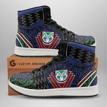 New Zealand Warriors AJ1 High Sneakers Shoes For Men And Women