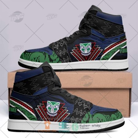 New Zealand Warriors NRL AJ1 High Sneakers Shoes For Men And Women