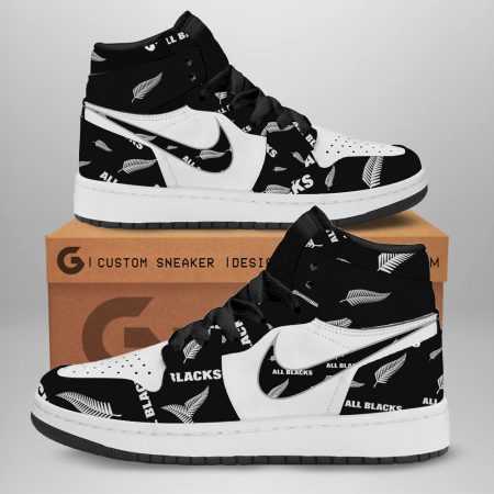 New Zealand x Rugby World Cup AJ1 High Sneakers Shoes For Men And Women
