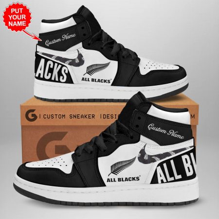New Zealand x Rugby World Cup AJ1 High Sneakers Shoes For Men And Women