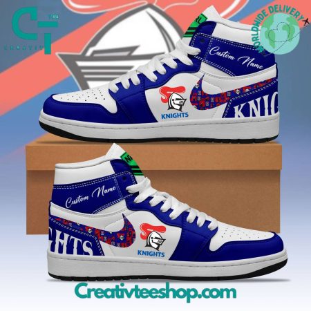 Newcastle Knights AJ1 High Sneakers Shoes For Men And Women