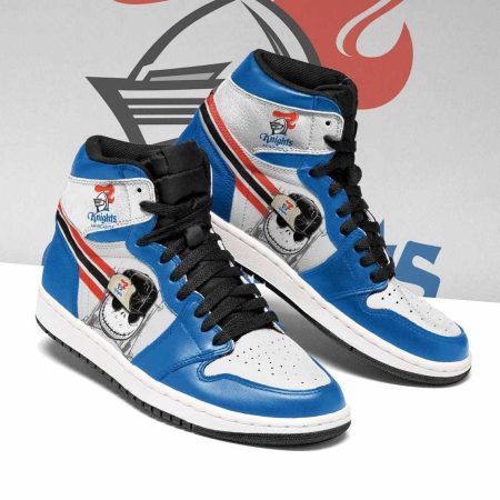 Newcastle Knights NRL AJ1 High Sneakers Shoes For Men And Women