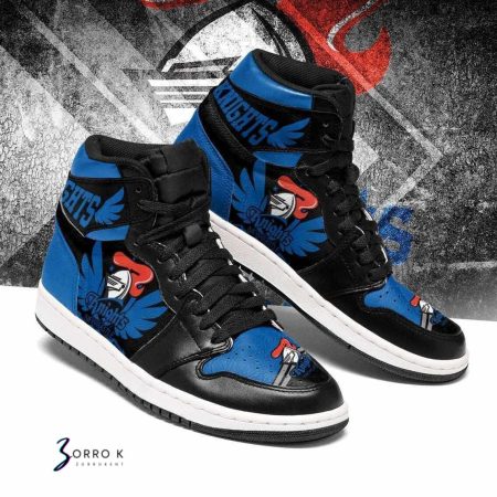 Newcastle Knights NRL AJ1 High Sneakers Shoes For Men And Women