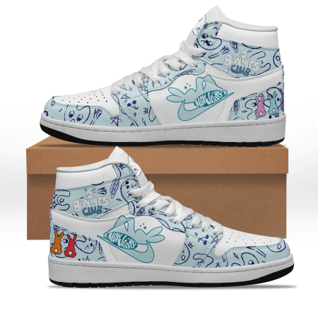 NewJeans Bunnies AJ1 High Sneakers Shoes For Men And Women