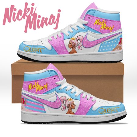 Nicki Minaj AJ1 High Sneakers Shoes For Men And Women